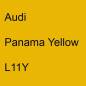 Preview: Audi, Panama Yellow, L11Y.